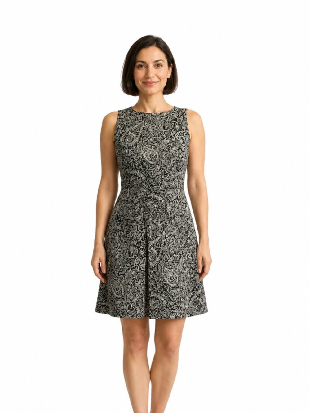 Tory Burch Cotton Silk blend dress SZ (6)